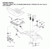 Jonsered LT2122 CMA (96061001201) - Lawn & Garden Tractor (2005-04) Ersatzteile SEAT