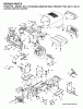 Jonsered LT2122 CMA (96061001202) - Lawn & Garden Tractor (2005-05) Ersatzteile CHASSIS ENCLOSURES