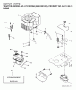 Jonsered LT2122 CMA (96061001202) - Lawn & Garden Tractor (2005-05) Ersatzteile ENGINE CUTTING EQUIPMENT