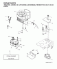 Jonsered LT2122 CMA (J2122CMAB, 954130218) - Lawn & Garden Tractor (2004-06) Ersatzteile ENGINE