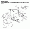Jonsered LT2122 CMA2 (96061008600) - Lawn & Garden Tractor (2006-04) Ersatzteile BAGGER