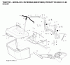 Jonsered LT221 CMA2 - Lawn & Garden Tractor (2007-02) Ersatzteile BAGGER