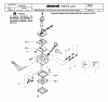Jonsered HT2121 - Hedge Trimmer (2004-01) Ersatzteile CARBURETOR DETAILS