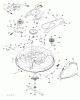 Jonsered LT2213 (96041007904) - Lawn & Garden Tractor (2011-07) Ersatzteile MOWER DECK / CUTTING DECK