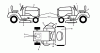 Jonsered LT2213 (96041008703) - Lawn & Garden Tractor (2012-08) Ersatzteile DECALS