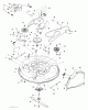 Jonsered LT2213 (96041008703) - Lawn & Garden Tractor (2012-08) Ersatzteile MOWER DECK / CUTTING DECK