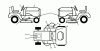 Jonsered LT2213 A (96041008000) - Lawn & Garden Tractor (2009-01) Ersatzteile DECALS