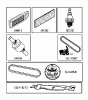 Jonsered LT2213 A (96041008800) - Lawn & Garden Tractor (2009-02) Ersatzteile FREQUENTLY USED PARTS