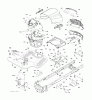 Jonsered LT2213 A (96041015401) - Lawn & Garden Tractor (2010-08) Ersatzteile CHASSIS ENCLOSURES