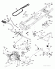 Jonsered LT2213 A (96041015402) - Lawn & Garden Tractor (2011-08) Ersatzteile DRIVE