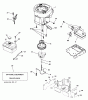 Jonsered LT2213 A (96041015403) - Lawn & Garden Tractor (2012-08) Ersatzteile ENGINE