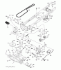 Jonsered LT2213 C (96041008900) - Lawn & Garden Tractor (2009-02) Ersatzteile DRIVE