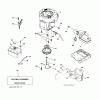 Jonsered LT2213 C (96041008900) - Lawn & Garden Tractor (2009-02) Ersatzteile ENGINE