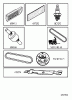 Jonsered LT2213 C (96051001800) - Lawn & Garden Tractor (2010-11) Ersatzteile FREQUENTLY USED PARTS