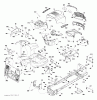 Jonsered LT2213 C (96051001802) - Lawn & Garden Tractor (2012-08) Ersatzteile CHASSIS ENCLOSURES