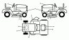 Jonsered LT2213 C (96051001803) - Lawn & Garden Tractor (2013-05) Ersatzteile DECALS