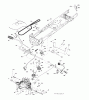 Jonsered LT2213 CA (96041008200) - Lawn & Garden Tractor (2009-01) Ersatzteile DRIVE