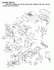 Jonsered ICT13A (JICTH13D, 954130040) - Lawn & Garden Tractor (2001-02) Ersatzteile CHASSIS ENCLOSURES