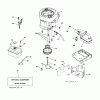 Jonsered LT2213 CA (96041009000) - Lawn & Garden Tractor (2009-01) Ersatzteile ENGINE
