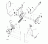 Jonsered LT2213 CA (96041009000) - Lawn & Garden Tractor (2009-01) Ersatzteile MOWER LIFT / DECK LIFT