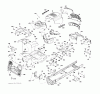 Jonsered LT2213 CA (96041015500) - Lawn & Garden Tractor (2010-01) Ersatzteile CHASSIS ENCLOSURES
