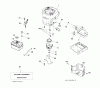 Jonsered LT2213 CA (96041015500) - Lawn & Garden Tractor (2010-01) Ersatzteile ENGINE