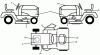 Jonsered LT2213 CA (96051001004) - Lawn & Garden Tractor (2013-05) Ersatzteile DECALS