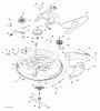Jonsered LT2213 CA (96051001902) - Lawn & Garden Tractor (2011-08) Ersatzteile MOWER DECK / CUTTING DECK