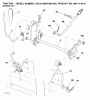Jonsered LT2216 (96041003102) - Lawn & Garden Tractor (2007-02) Ersatzteile MOWER LIFT / DECK LIFT