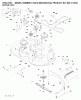 Jonsered LT2216 (96041003104) - Lawn & Garden Tractor (2007-10) Ersatzteile MOWER DECK / CUTTING DECK
