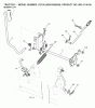 Jonsered LT2216 (96041005600) - Lawn & Garden Tractor (2007-04) Ersatzteile MOWER LIFT / DECK LIFT