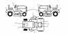 Jonsered LT2216 (96041010101) - Lawn & Garden Tractor (2010-01) Ersatzteile DECALS