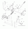 Jonsered LT2216 (96041010103) - Lawn & Garden Tractor (2010-10) Ersatzteile MOWER LIFT LEVER