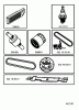 Jonsered LT2216 (96041010105) - Lawn & Garden Tractor (2011-07) Ersatzteile FREQUENTLY USED PARTS