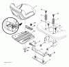 Jonsered LT2216 (96041010105) - Lawn & Garden Tractor (2011-07) Ersatzteile SEAT