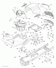 Jonsered LT2216 (96041010107) - Lawn & Garden Tractor (2013-05) Ersatzteile CHASSIS ENCLOSURES