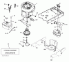 Jonsered LT2216 (96041010203) - Lawn & Garden Tractor (2010-08) Ersatzteile ENGINE