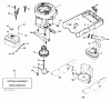 Jonsered LT2216 (96041010205) - Lawn & Garden Tractor (2011-07) Ersatzteile ENGINE