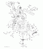 Jonsered LT2216 (96041011200) - Lawn & Garden Tractor (2009-01) Ersatzteile MOWER DECK / CUTTING DECK