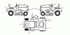 Jonsered LT2216 (96041011201) - Lawn & Garden Tractor (2010-01) Ersatzteile DECALS