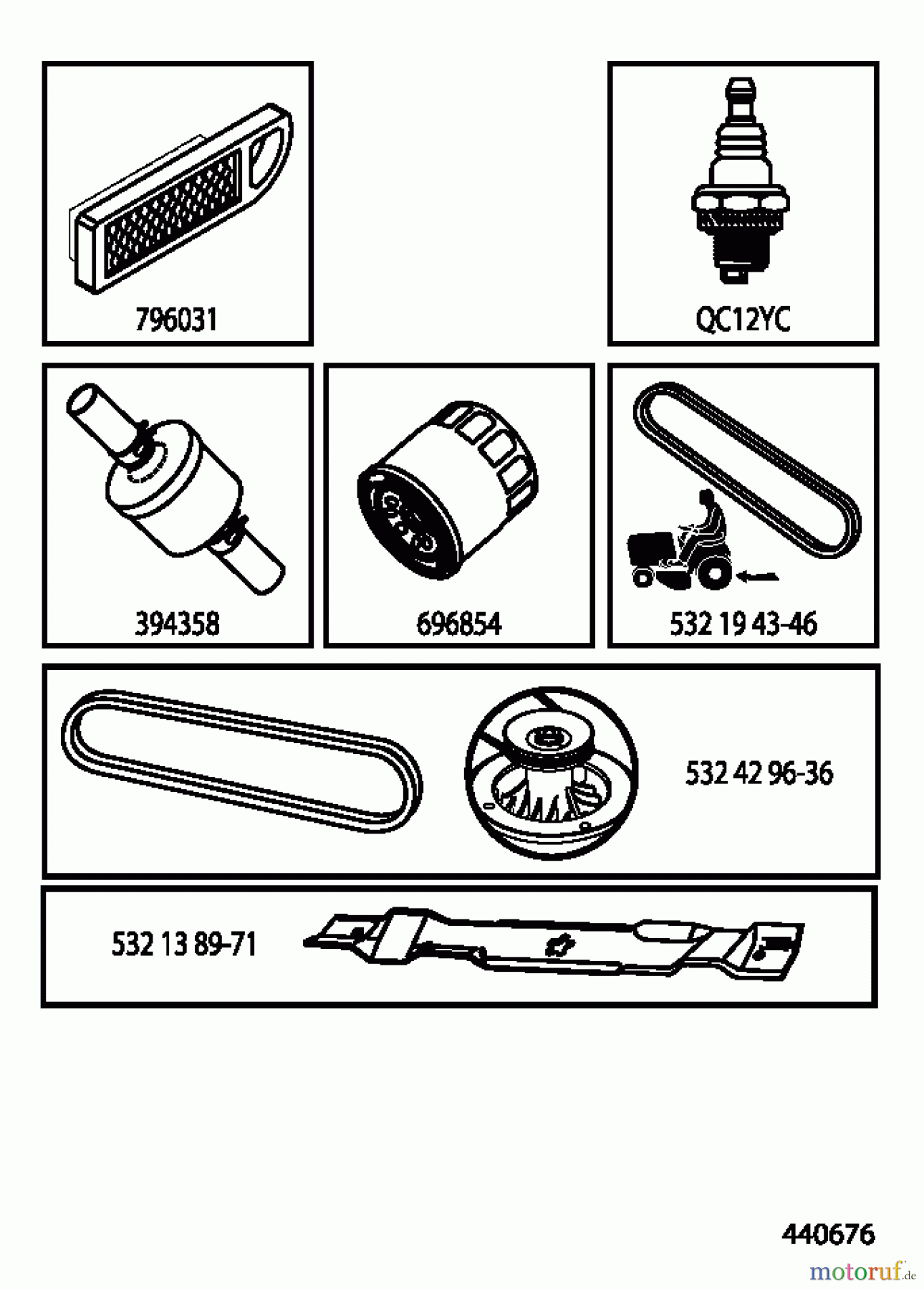  Jonsered Rasen  und Garten Traktoren LT2216 (96041011203) - Jonsered Lawn & Garden Tractor (2011-02) ACCESSORIES