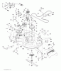 Jonsered LT2216 A2 (96041015600) - Lawn & Garden Tractor (2010-02) Ersatzteile MOWER DECK / CUTTING DECK