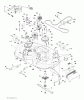 Jonsered LT2216 A2 (96041015601) - Lawn & Garden Tractor (2010-09) Ersatzteile MOWER DECK / CUTTING DECK