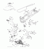 Jonsered LT2216 A2 (96041018100) - Lawn & Garden Tractor (2010-02) Ersatzteile DRIVE
