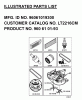 Jonsered LT2216 CM (96061019300) - Lawn & Garden Tractor (2007-02) Ersatzteile FREQUENTLY USED PARTS