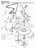 Jonsered LT2216 CM (96061019300) - Lawn & Garden Tractor (2007-02) Ersatzteile MOWER DECK / CUTTING DECK