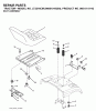 Jonsered LT2216 CM (96061019300) - Lawn & Garden Tractor (2007-02) Ersatzteile SEAT