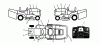 Jonsered LT2216 CM (96061027000) - Lawn & Garden Tractor (2010-01) Ersatzteile DECALS