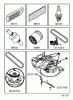 Jonsered LT2216 CM (96061027100) - Lawn & Garden Tractor (2010-01) Ersatzteile FREQUENTLY USED PARTS
