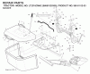 Jonsered LT2216 CMA2 (96061020300) - Lawn & Garden Tractor (2007-02) Ersatzteile BAGGER